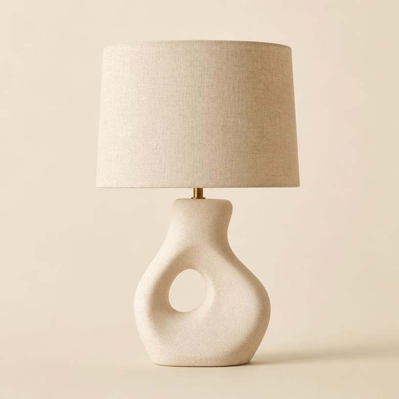 Sculptural Ceramic Lamp